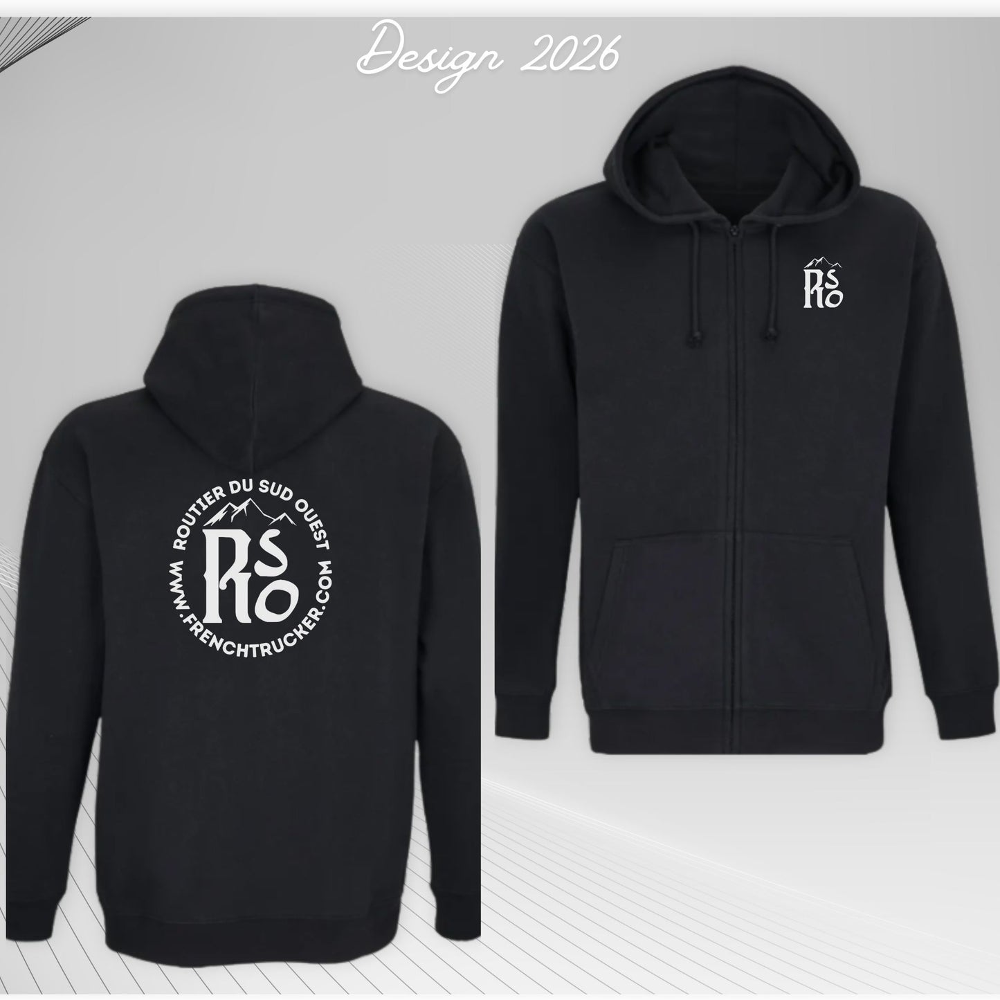 Sweat zippé Routier du Sud-Ouest – Carter !!OFFRE SPECIALE!!