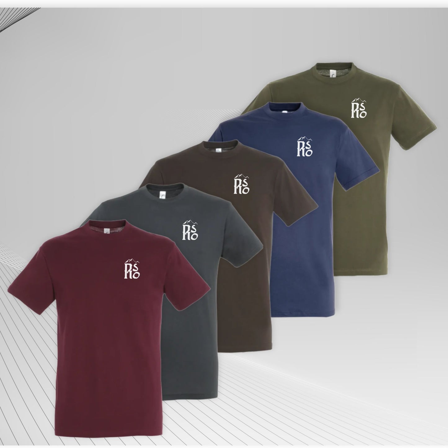 Pack Éco Routier – Homme lot de 5 t-shirt