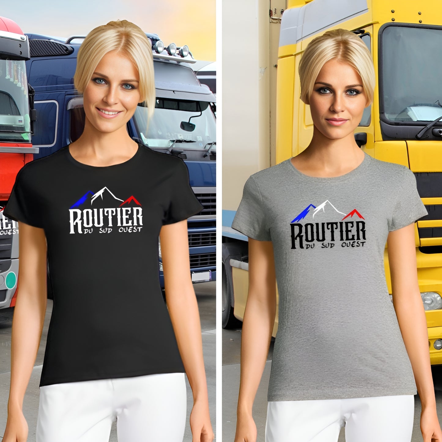 Tee-shirt Routier du sud-ouest New Basic 2025 Femme