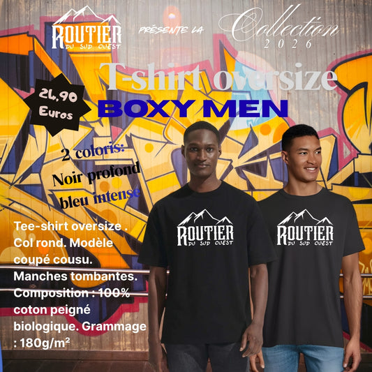 T-shirt oversize "Boxy" Routier du sud ouest