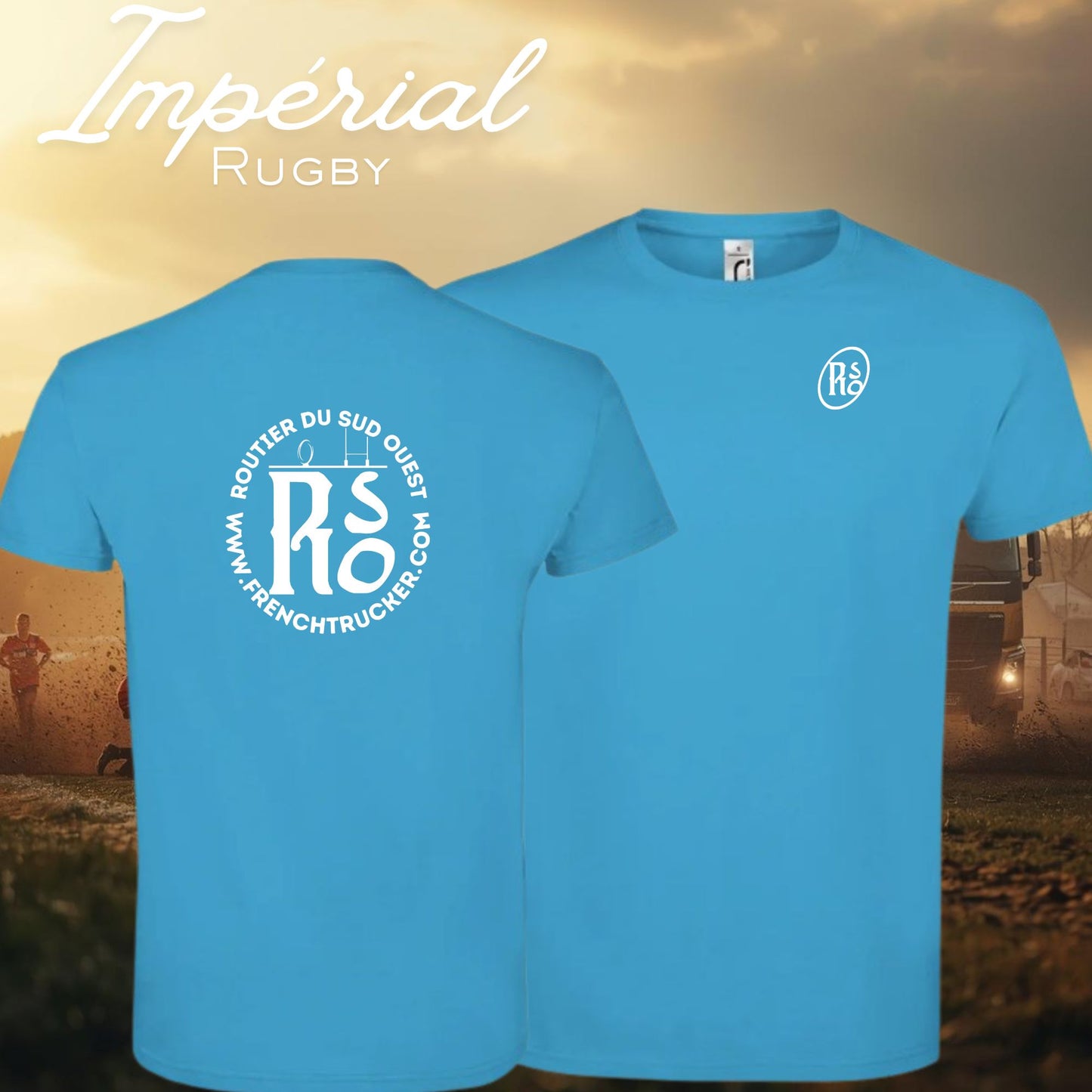 T-shirt impérial Rugby