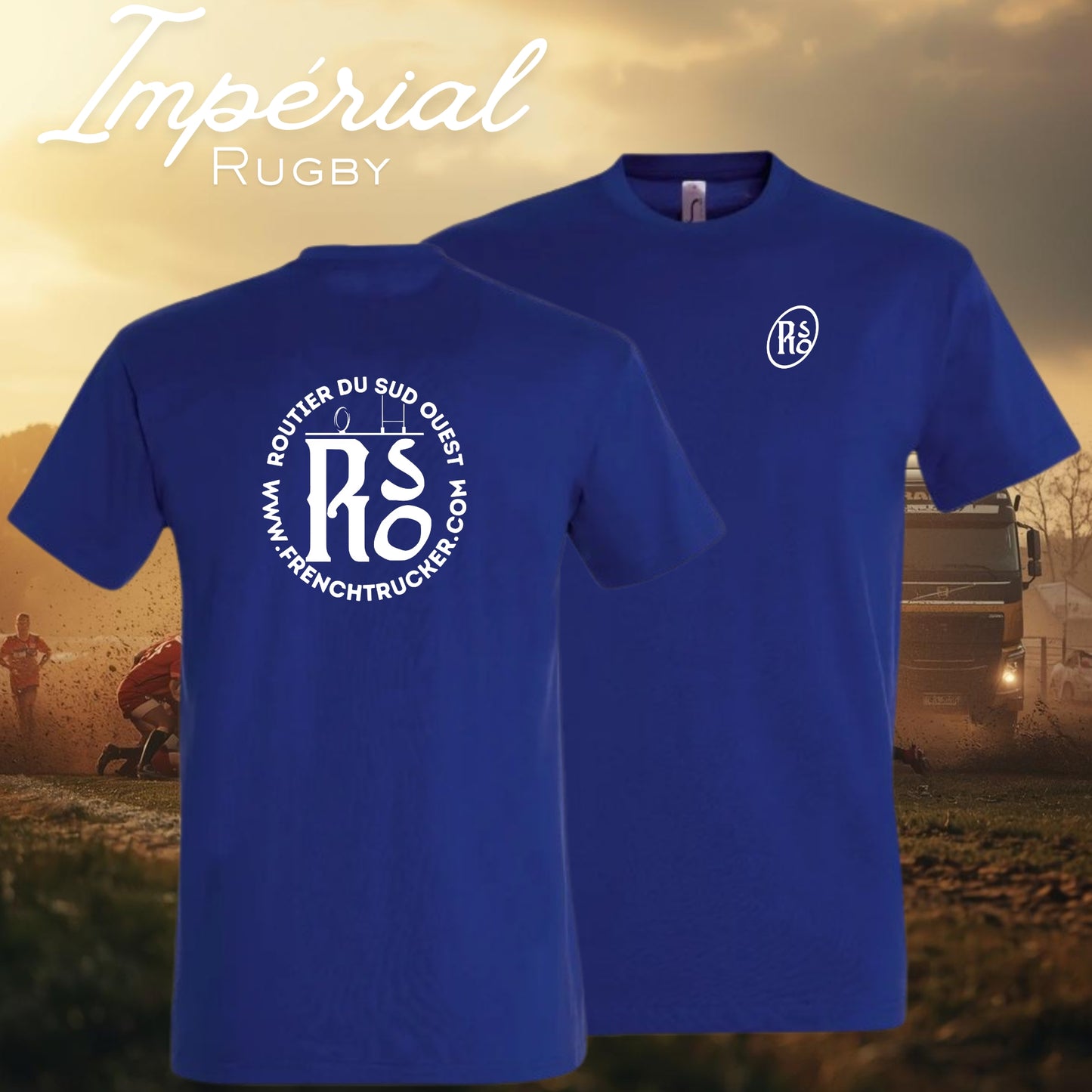 T-shirt impérial Rugby