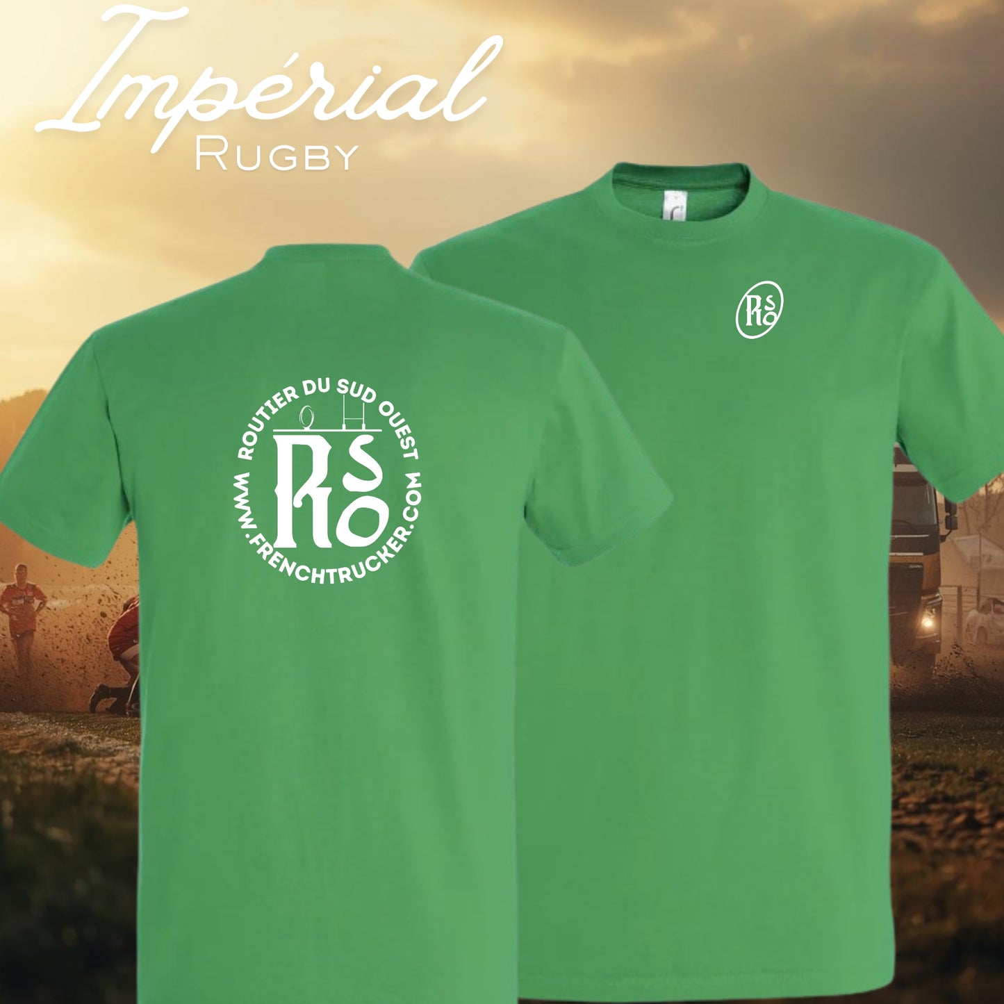 T-shirt impérial Rugby