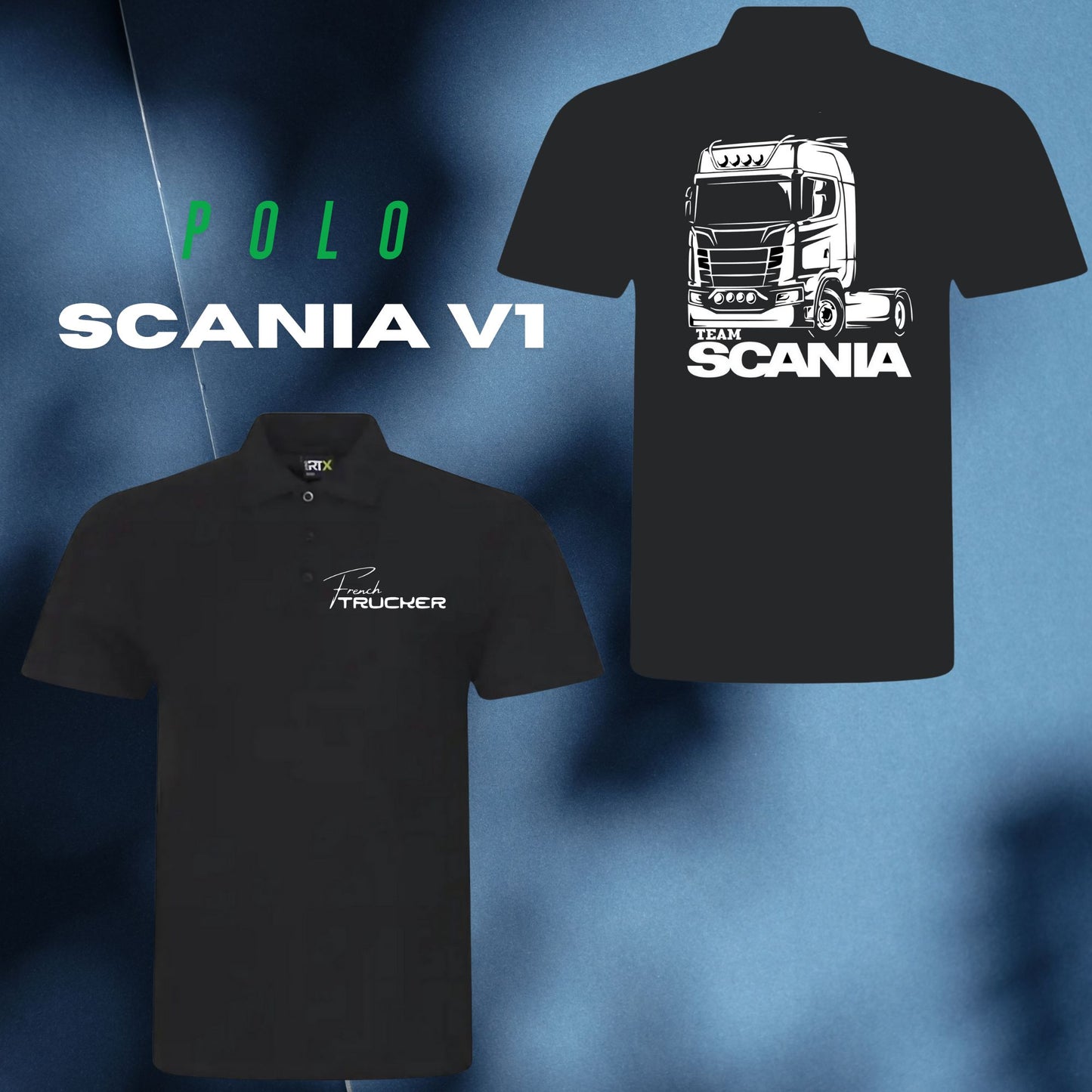 French TRUCKER Homme Scania