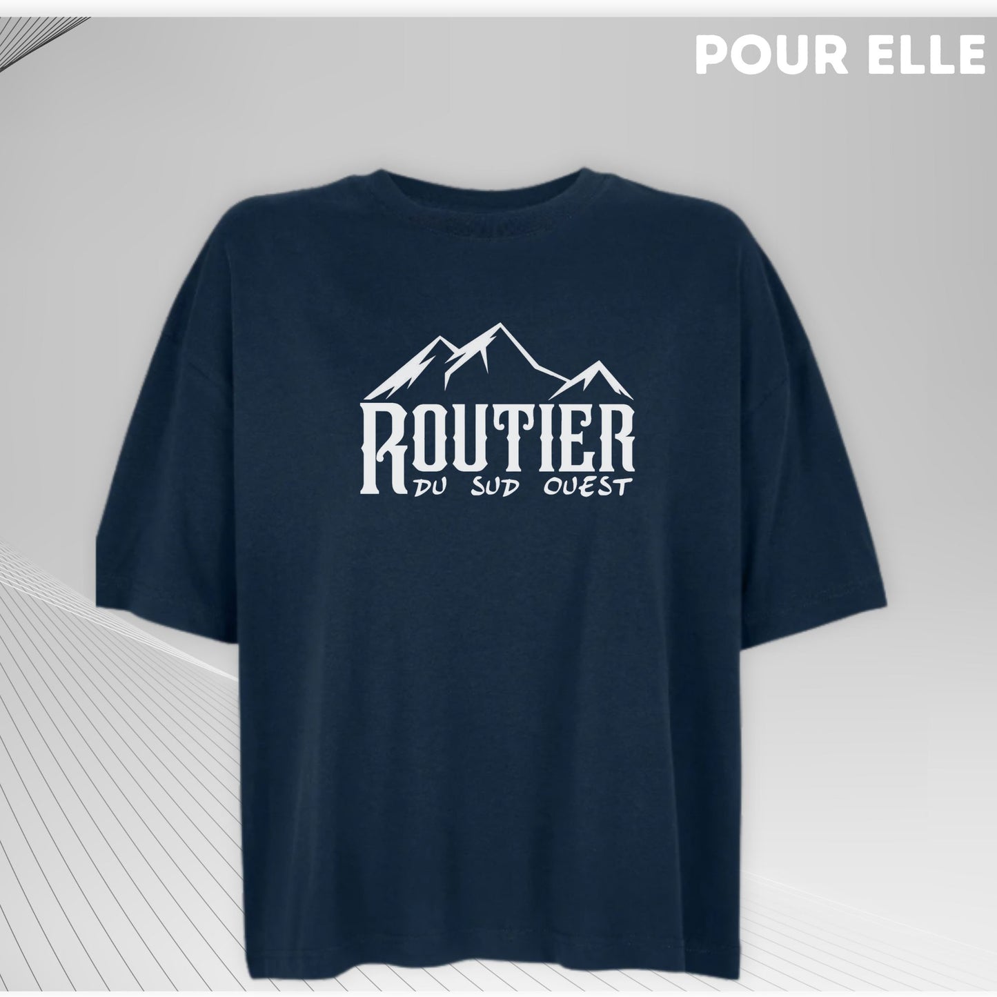 T-shirt oversize Routier du Sud-Ouest – Boxy Women