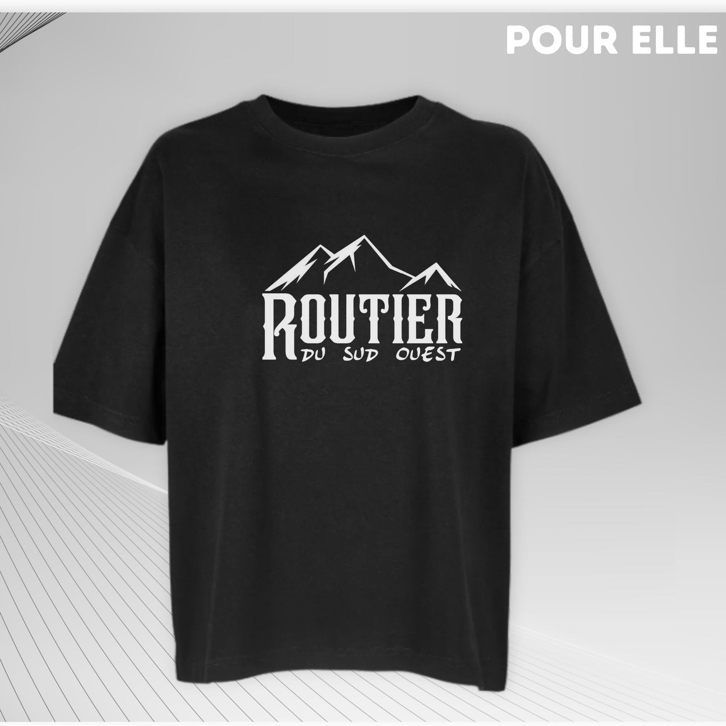 T-shirt oversize Routier du Sud-Ouest – Boxy Women