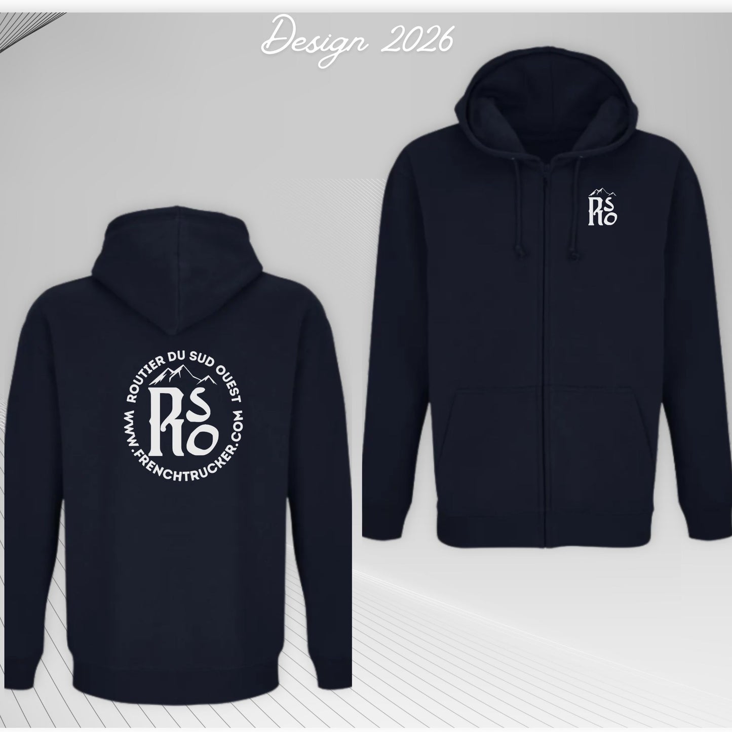 Sweat zippé Routier du Sud-Ouest – Carter !!OFFRE SPECIALE!!