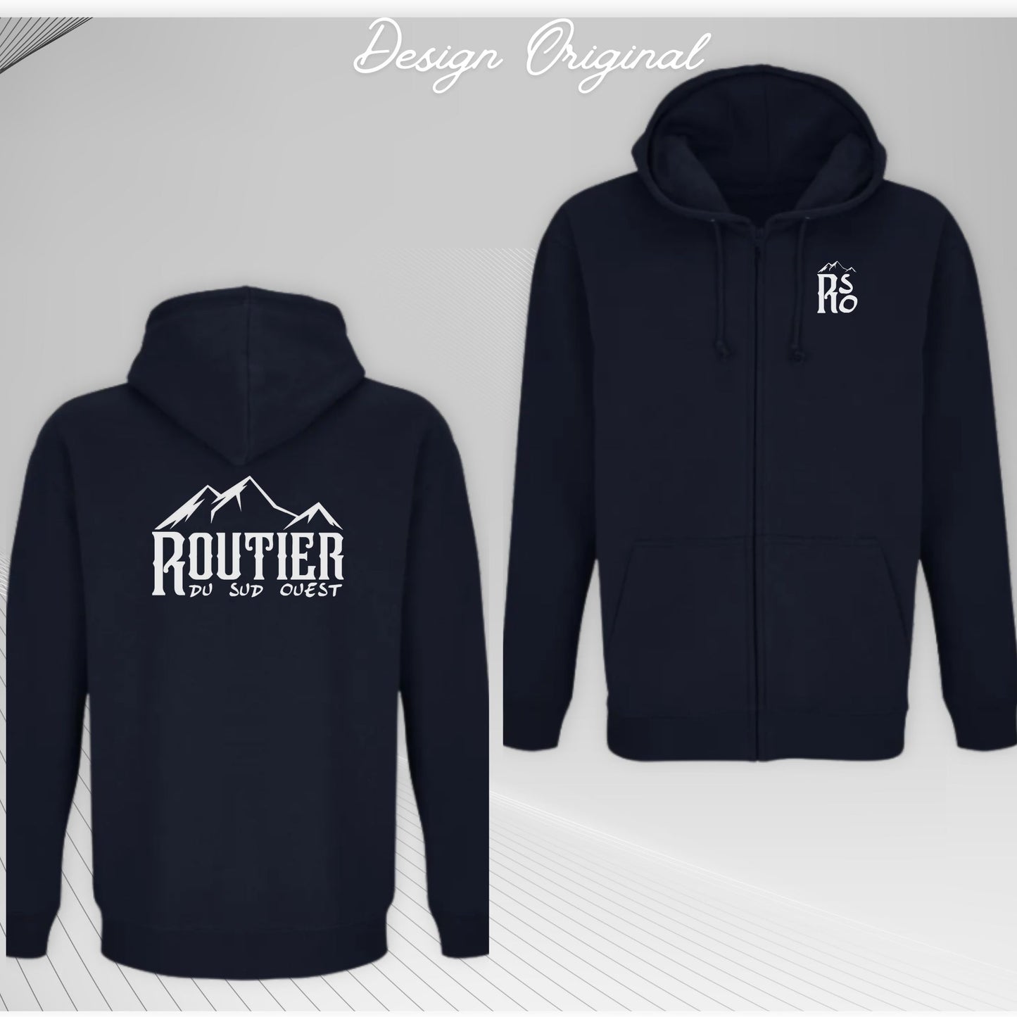 Sweat zippé Routier du Sud-Ouest – Carter !!OFFRE SPECIALE!!