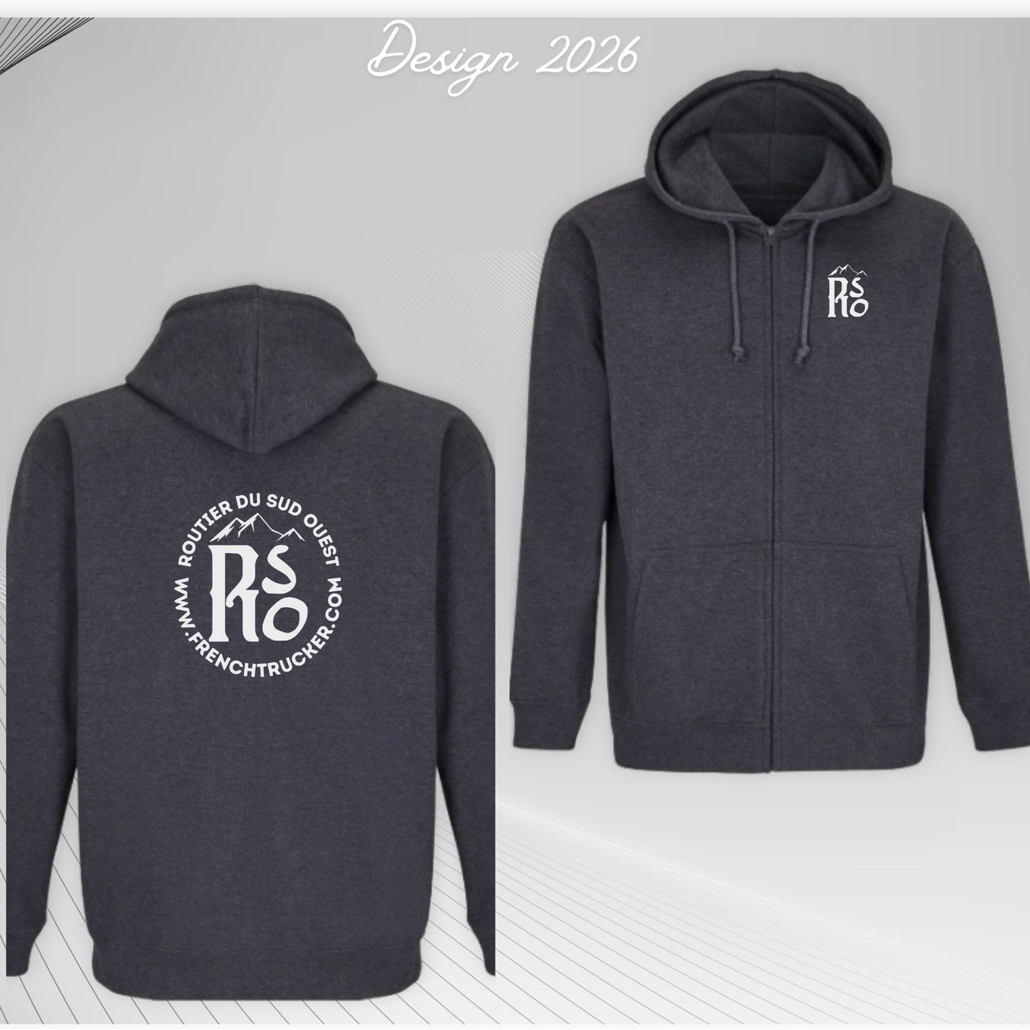 Sweat zippé Routier du Sud-Ouest – Carter !!OFFRE SPECIALE!!