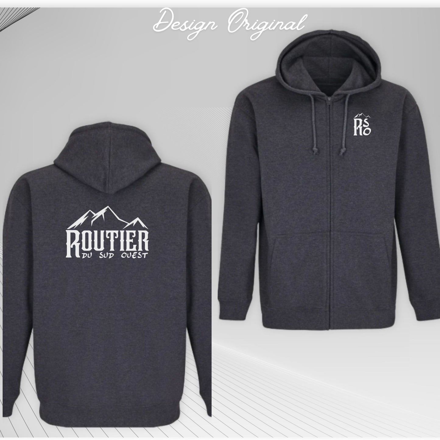Sweat zippé Routier du Sud-Ouest – Carter !!OFFRE SPECIALE!!