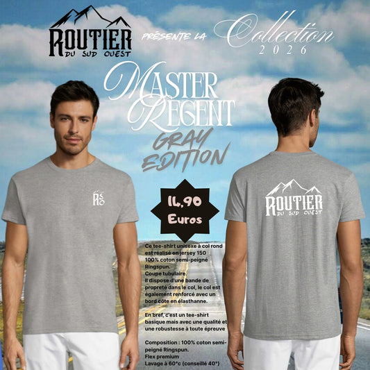 T-shirt Master "Regent" Routier du sur ouest GRAY EDITION