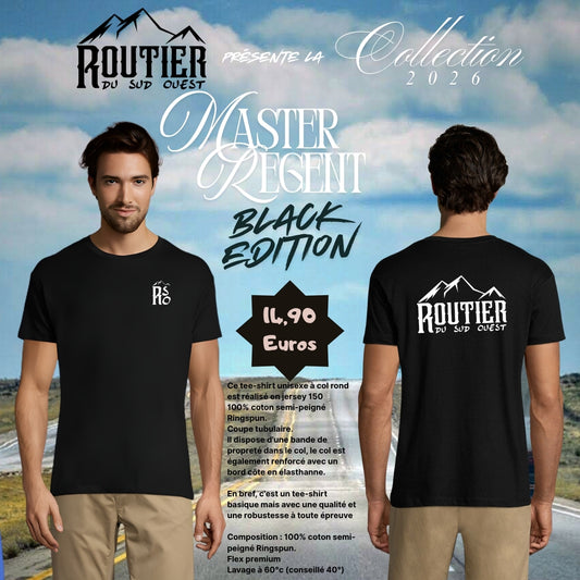 T-shirt Master "Regent" Routier du sur ouest BLACK EDITION